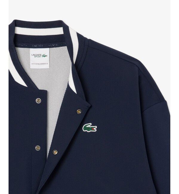 LACOSTE「『ノバク・ジョコビッチ』テクニカルボンバージャケット」|ブルゾン・スタジャン|