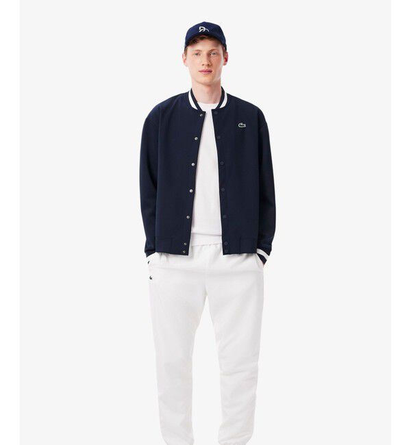LACOSTE「『ノバク・ジョコビッチ』テクニカルボンバージャケット」|ブルゾン・スタジャン|