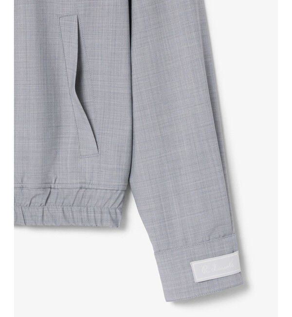 LACOSTE「ウールブレンド ハリントンジャケット」|ブルゾン・スタジャン|