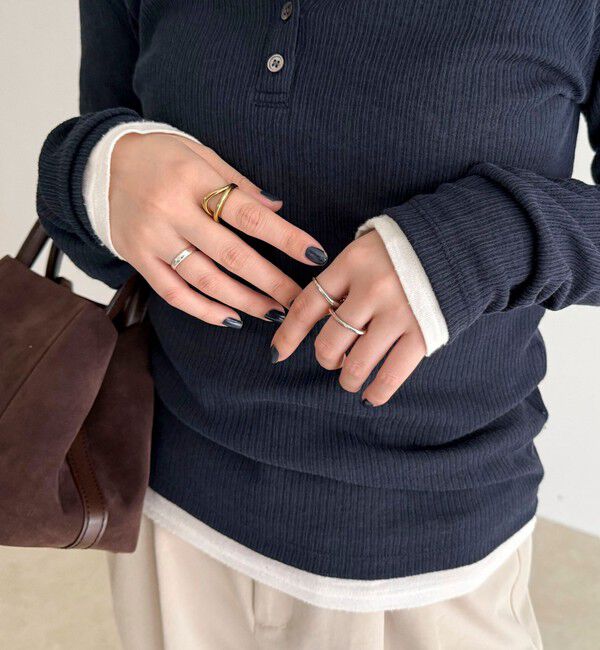 fredy emue「シアーテレコヘンリーネックプルオーバー」|Tシャツ・カットソー|