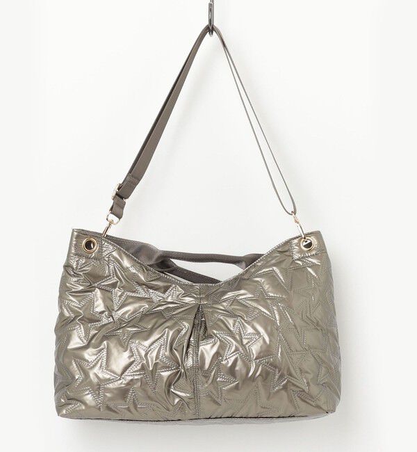 fredy emue「星キルト2WAYトートバッグ」|ショルダー・メッセンジャー|