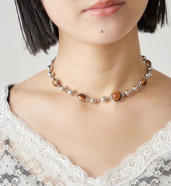  「ロウアンバーネックレス」|ネックレス|