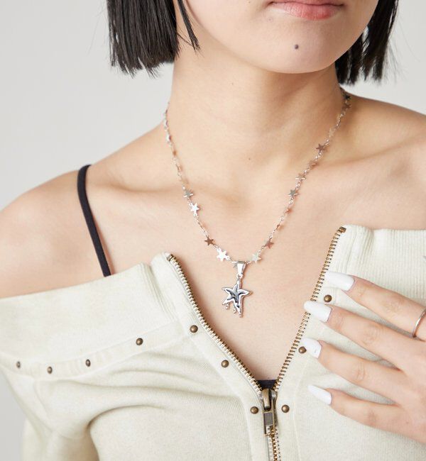  「メルテッドスターネックレス」|ネックレス|