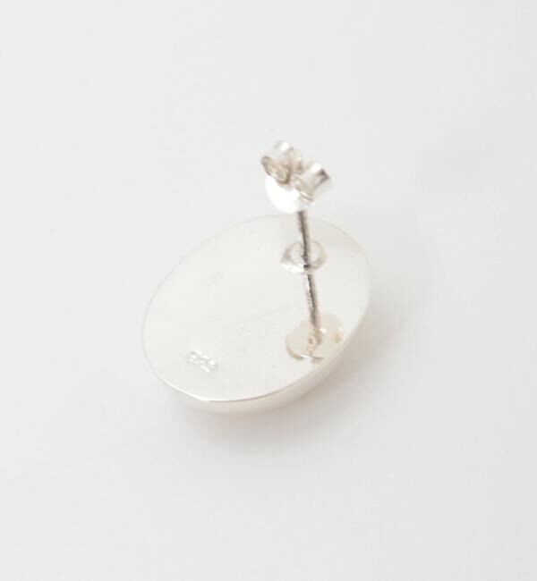 TIARA「【quip queint/クィップクエイント】bowling studs oval pierce」|ピアス|