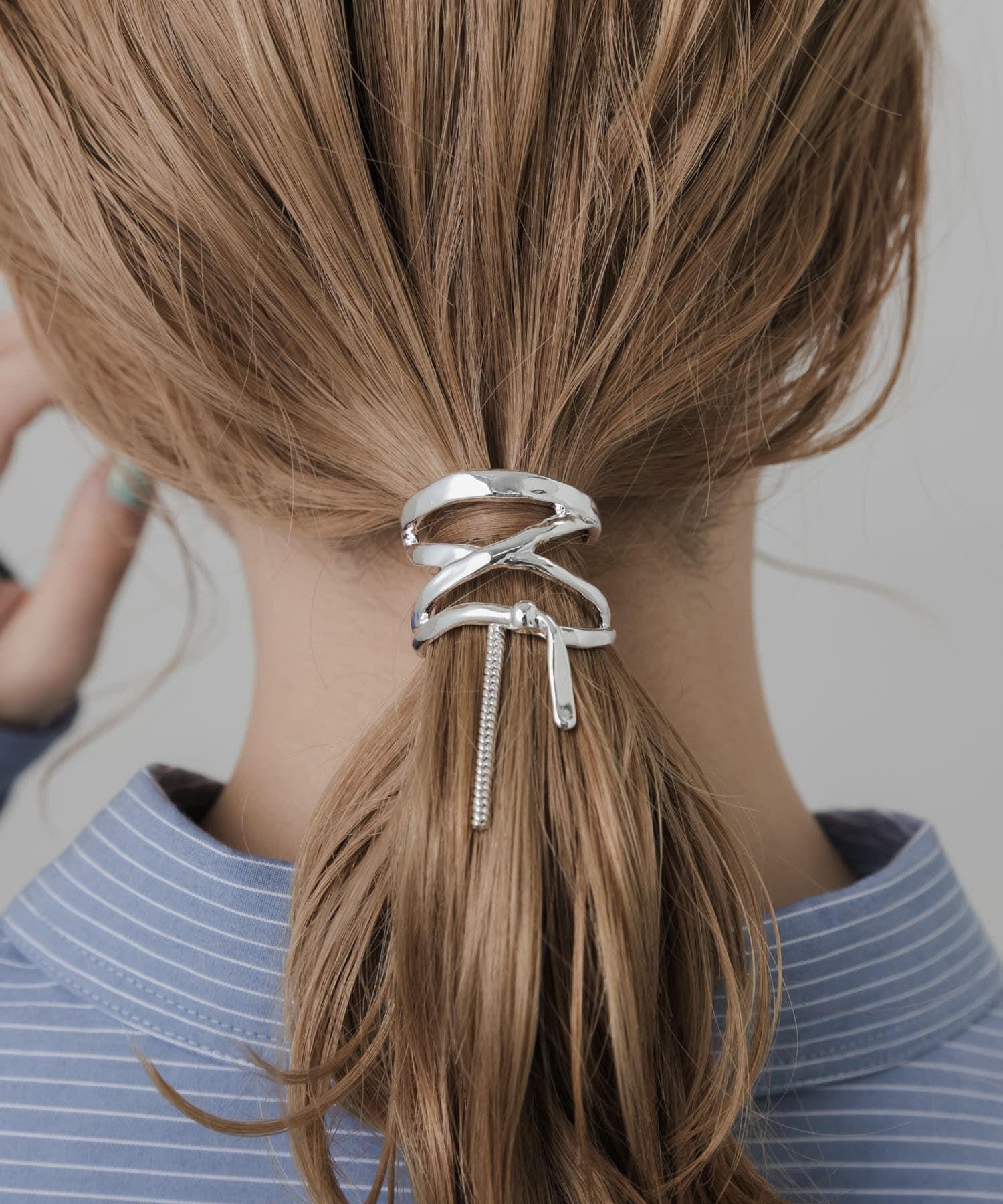 SMELLY「ニュアンスメタルリボンヘアカフ」|その他|