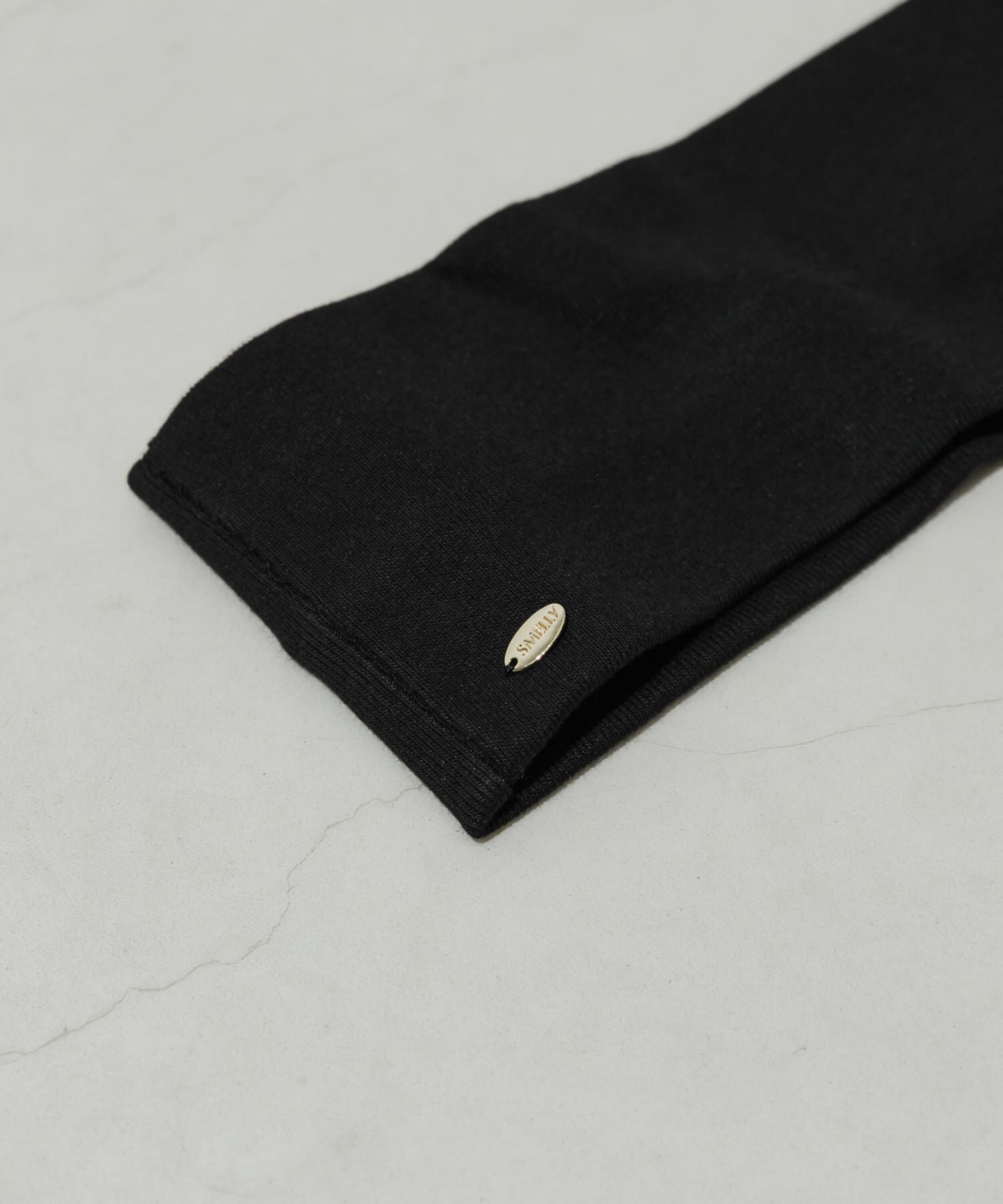 SMELLY「シンプルリブヘアバンド」|ヘアバンド|