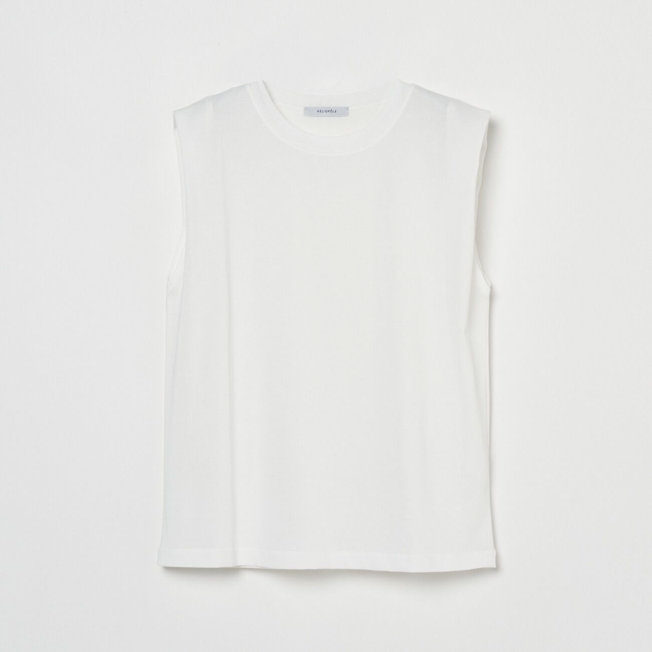 HELIOPOLE「HELIOPOLE SHOULDER TUCK TEE」|Tシャツ・カットソー|ホワイト