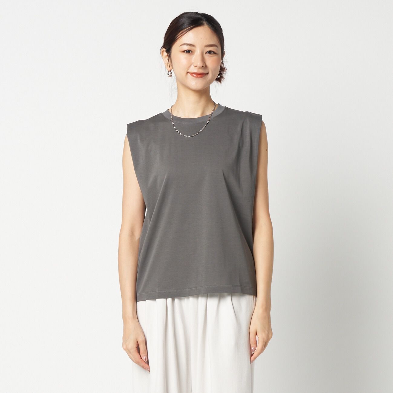HELIOPOLE「HELIOPOLE SHOULDER TUCK TEE」|Tシャツ・カットソー|