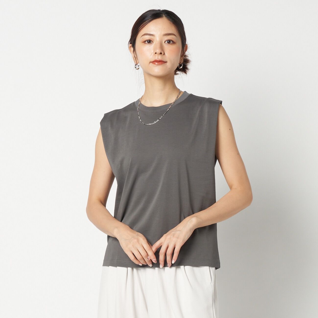 HELIOPOLE「HELIOPOLE SHOULDER TUCK TEE」|Tシャツ・カットソー|