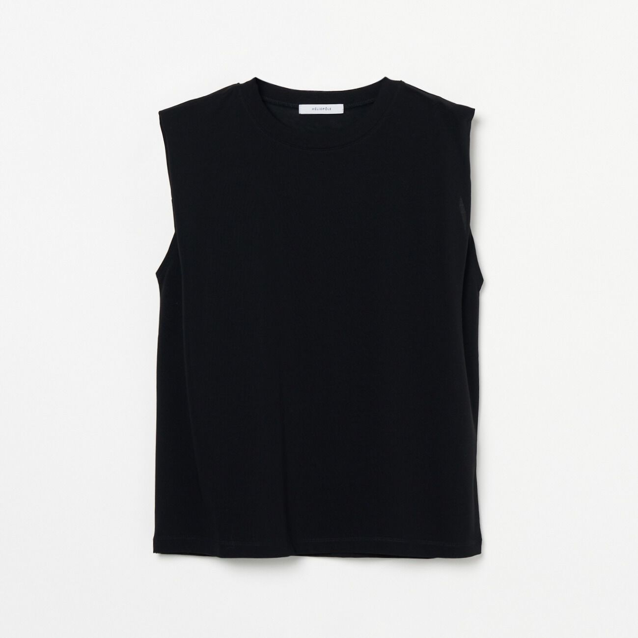 HELIOPOLE「HELIOPOLE SHOULDER TUCK TEE」|Tシャツ・カットソー|ブラック