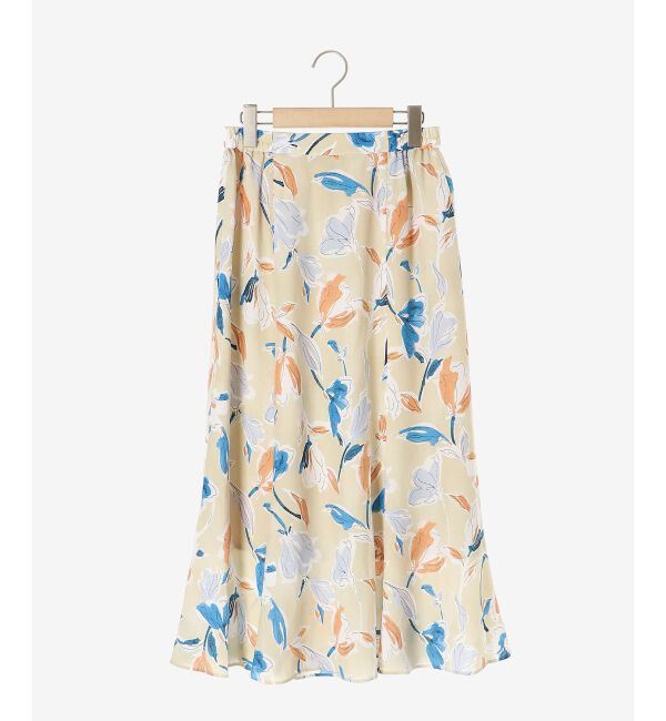 le.coeur blanc「IPEKERフラワーフレアスカート」|スカート|