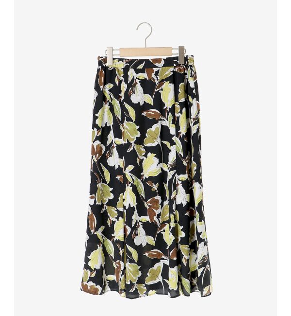 le.coeur blanc「IPEKERフラワーフレアスカート」|スカート|