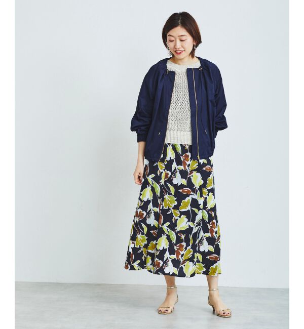 le.coeur blanc「IPEKERフラワーフレアスカート」|スカート|