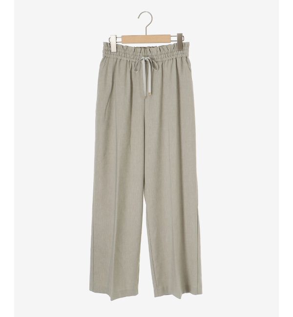 le.coeur blanc「《毎年人気！履きやすさ抜群！》アサレチックイージーワイドパンツ」|その他|