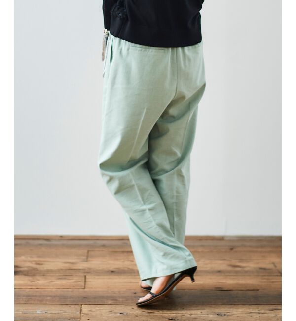 le.coeur blanc「《毎年人気！履きやすさ抜群！》アサレチックイージーワイドパンツ」|その他|