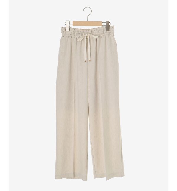 le.coeur blanc「《毎年人気！履きやすさ抜群！》アサレチックイージーワイドパンツ」|その他|