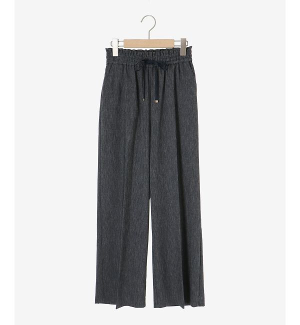 le.coeur blanc「《毎年人気！履きやすさ抜群！》アサレチックイージーワイドパンツ」|その他|