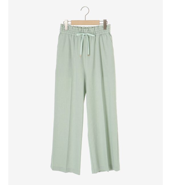 le.coeur blanc「《毎年人気！履きやすさ抜群！》アサレチックイージーワイドパンツ」|その他|