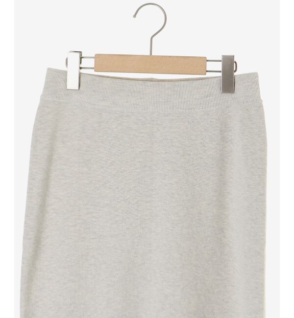  「スウェットライクニットスカート」|スカート|