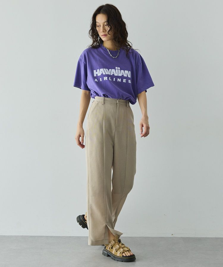 GARAGE OF GOOD CLOTHING「シアーメッシュフロントスリットパンツ」|その他|