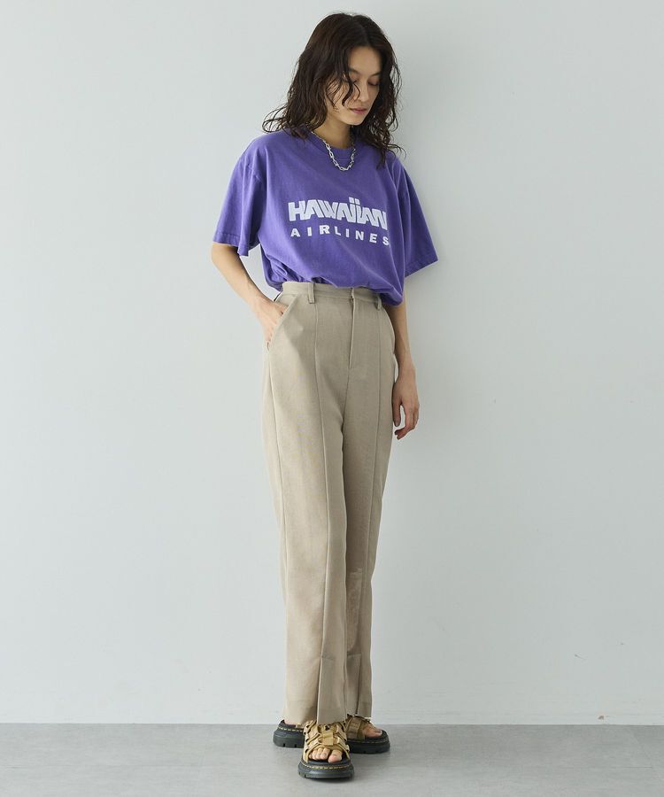 GARAGE OF GOOD CLOTHING「シアーメッシュフロントスリットパンツ」|その他|