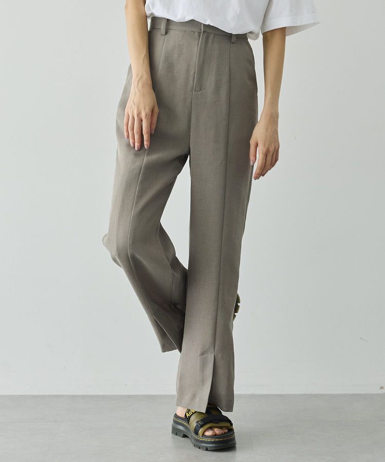 GARAGE OF GOOD CLOTHING「シアーメッシュフロントスリットパンツ」|その他|