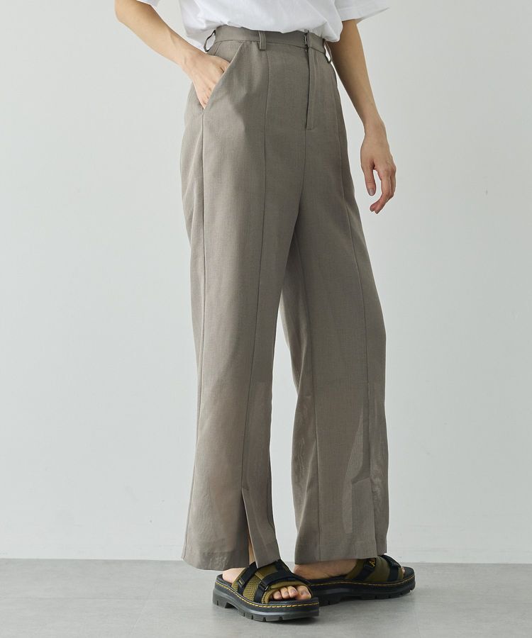 GARAGE OF GOOD CLOTHING「シアーメッシュフロントスリットパンツ」|その他|