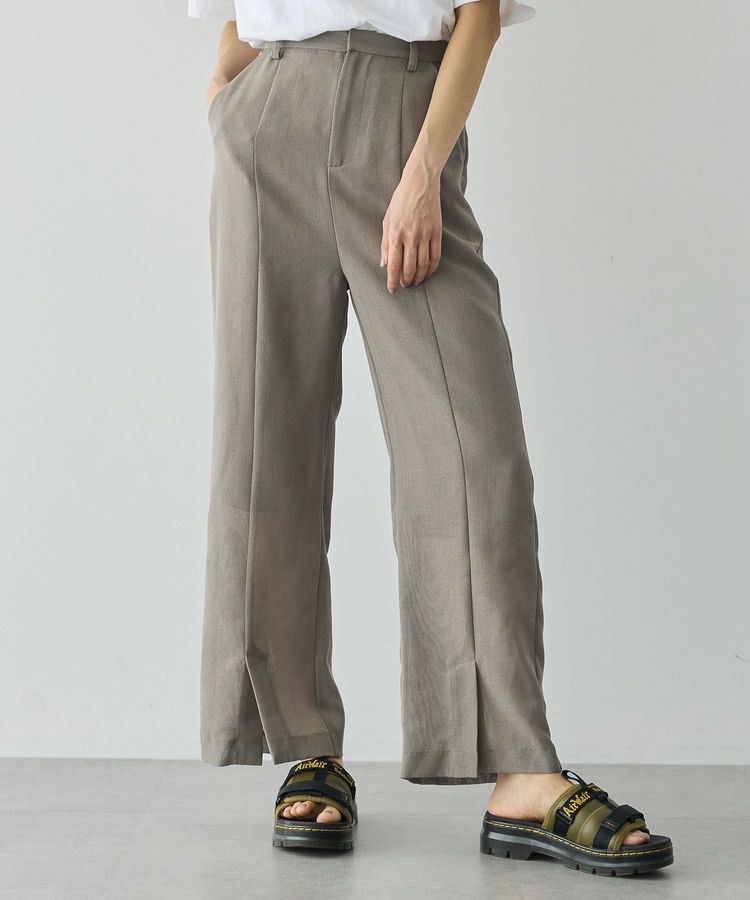 GARAGE OF GOOD CLOTHING「シアーメッシュフロントスリットパンツ」|その他|