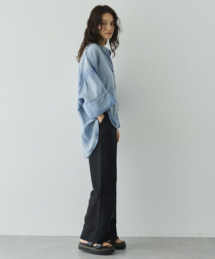 GARAGE OF GOOD CLOTHING「シアーメッシュフロントスリットパンツ」|その他|