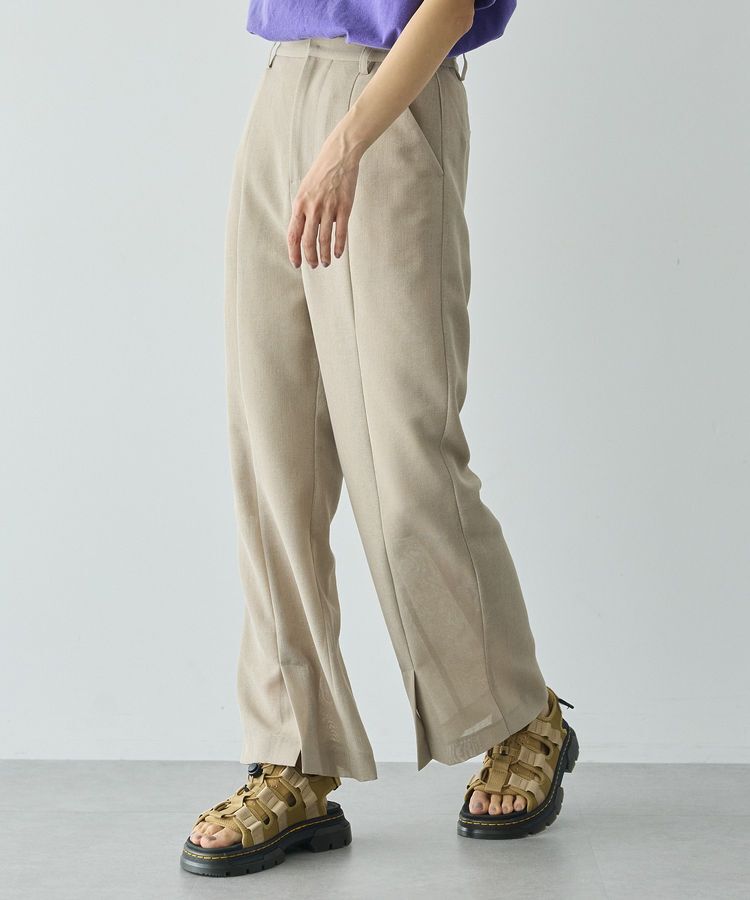 GARAGE OF GOOD CLOTHING「シアーメッシュフロントスリットパンツ」|その他|