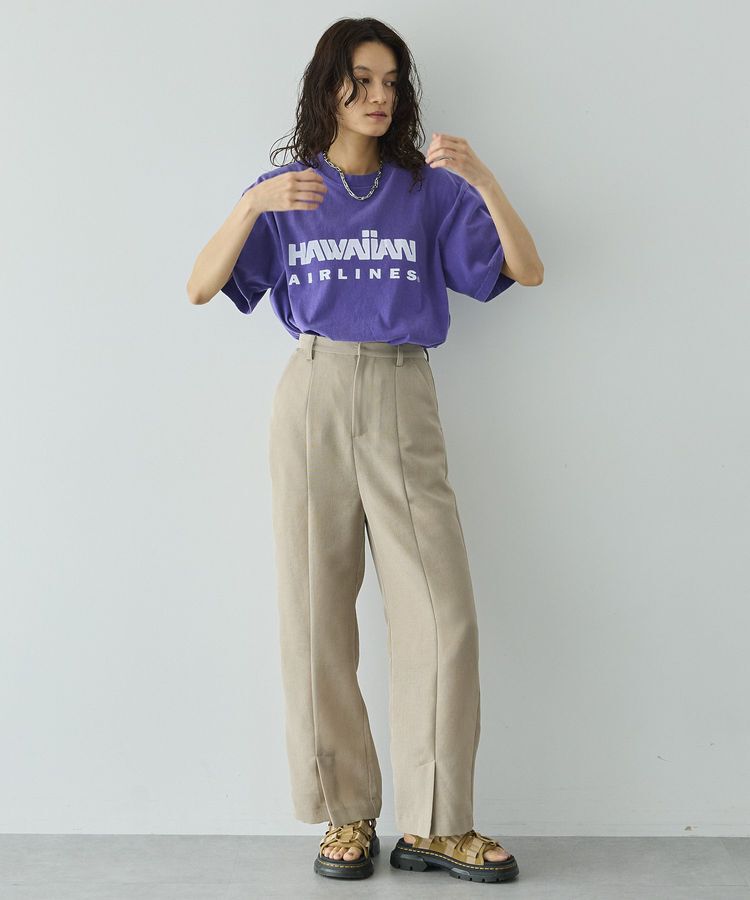 GARAGE OF GOOD CLOTHING「シアーメッシュフロントスリットパンツ」|その他|