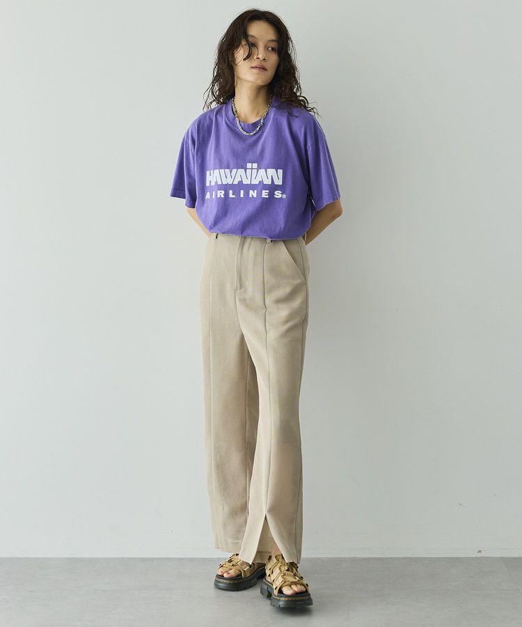 GARAGE OF GOOD CLOTHING「シアーメッシュフロントスリットパンツ」|その他|