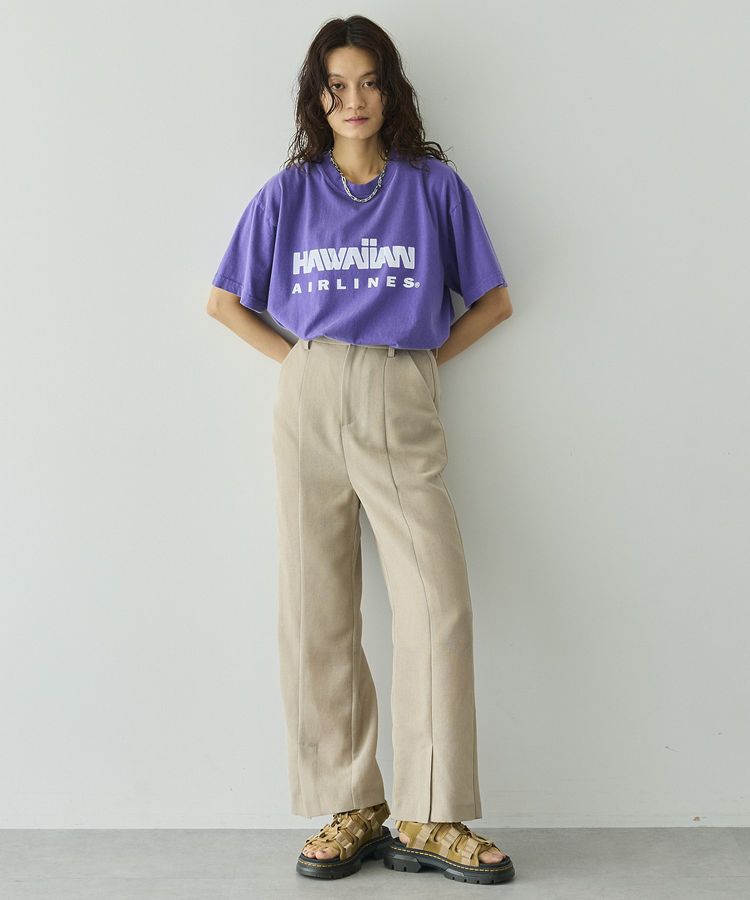 GARAGE OF GOOD CLOTHING「シアーメッシュフロントスリットパンツ」|その他|