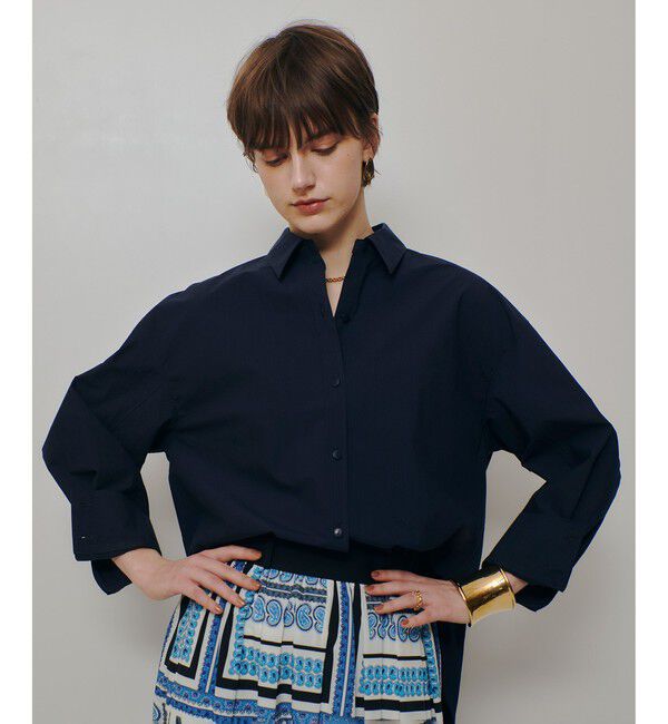 allureville「〈WEB・一部店舗別注〉バレルスリーブシャツ」|シャツ・ブラウス|