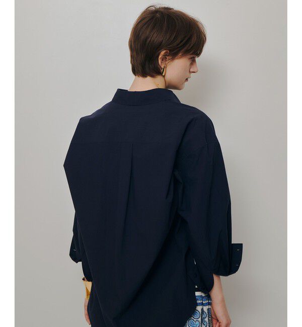 allureville「〈WEB・一部店舗別注〉バレルスリーブシャツ」|シャツ・ブラウス|