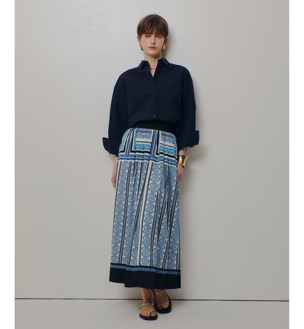 allureville「〈WEB・一部店舗別注〉バレルスリーブシャツ」|シャツ・ブラウス|