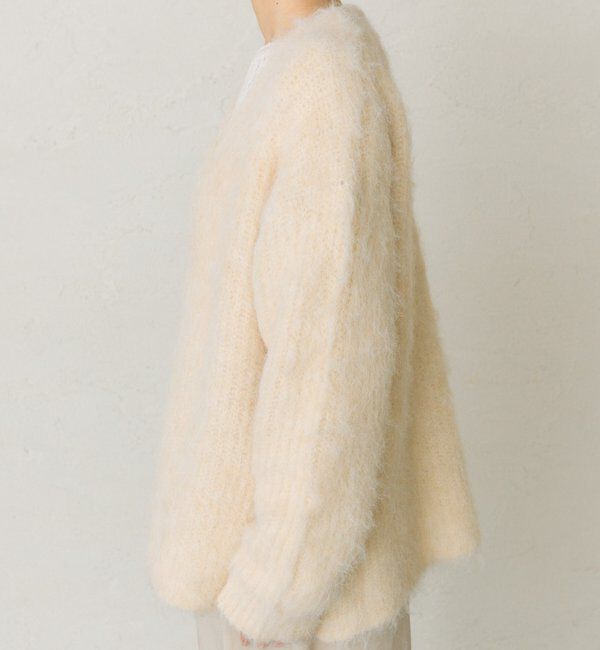  「起毛Vネックニットプルオーバー」|キャミソール|