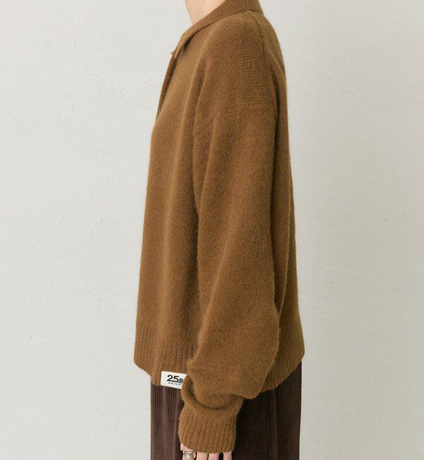  「【25th】FOX混ニットポロ」|ニット・セーター|