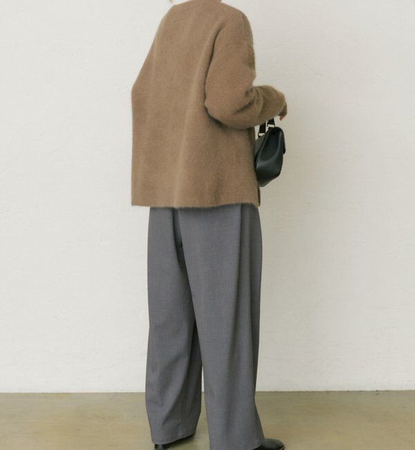  「【25th】FOXウールニットVネックカーディガン」|カーディガン|