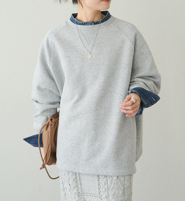  「裏起毛ポンチョスウェットプルオーバー」|スウェット・ジャージ|