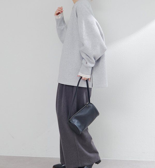  「裏起毛ポンチョスウェットプルオーバー」|スウェット・ジャージ|