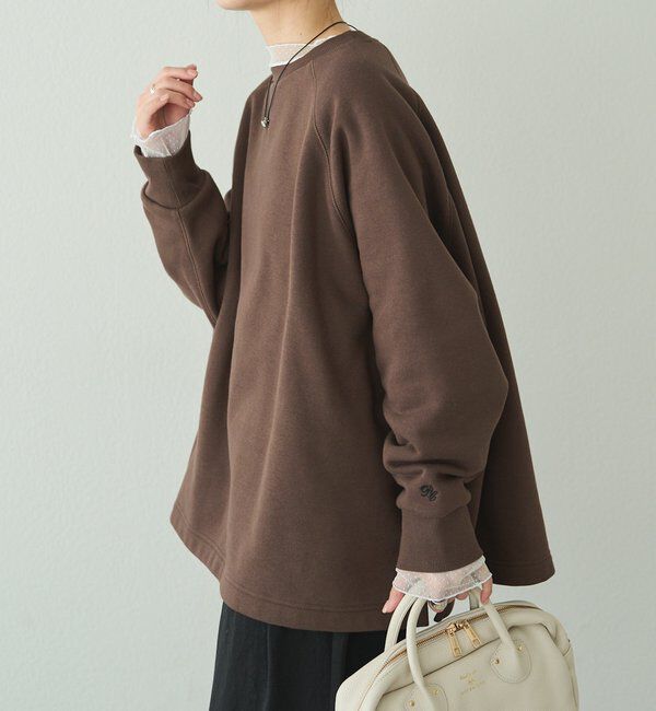  「裏起毛ポンチョスウェットプルオーバー」|スウェット・ジャージ|