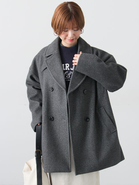 Lugnoncure「ウールライクミドルPコート」|その他|