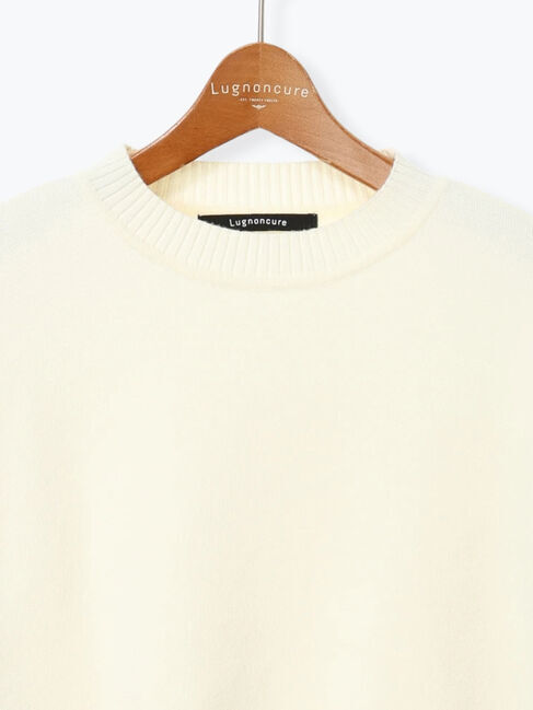 Lugnoncure「コットンタッチクルーネックニットプルオーバー」|ニット・セーター|