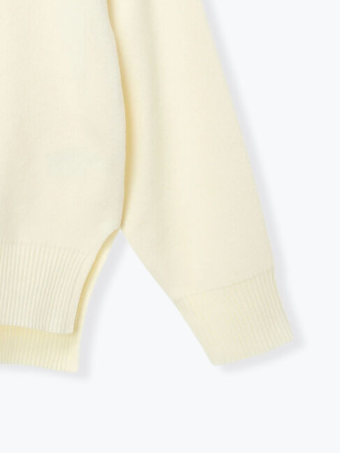 Lugnoncure「コットンタッチクルーネックニットプルオーバー」|ニット・セーター|