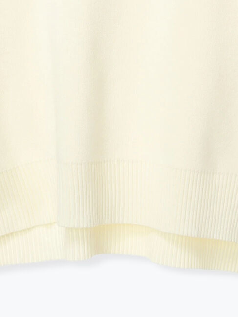 Lugnoncure「コットンタッチクルーネックニットプルオーバー」|ニット・セーター|