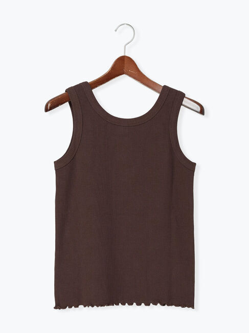 Samansa Mos2「前後2WAYヘンリーテレコタンクトップ」|Tシャツ・カットソー|