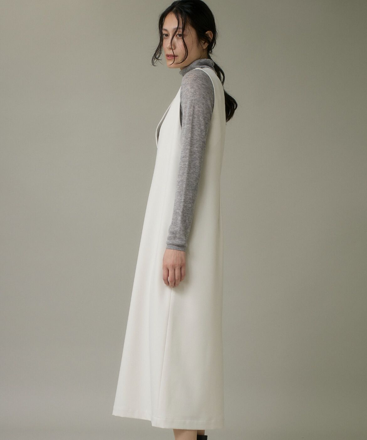 DAY by DAY it&rsquo;s international「カーブカラーワンピース《ウーリッシュフラノライト》」|ワンピース|