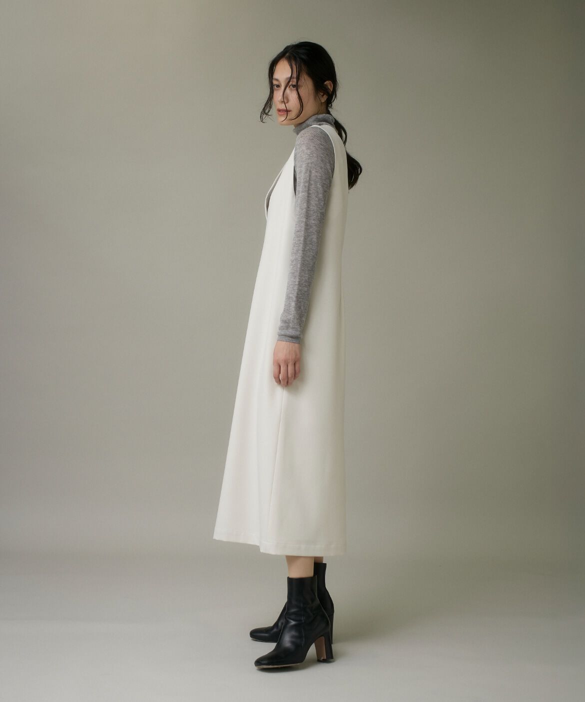 DAY by DAY it&rsquo;s international「カーブカラーワンピース《ウーリッシュフラノライト》」|ワンピース|