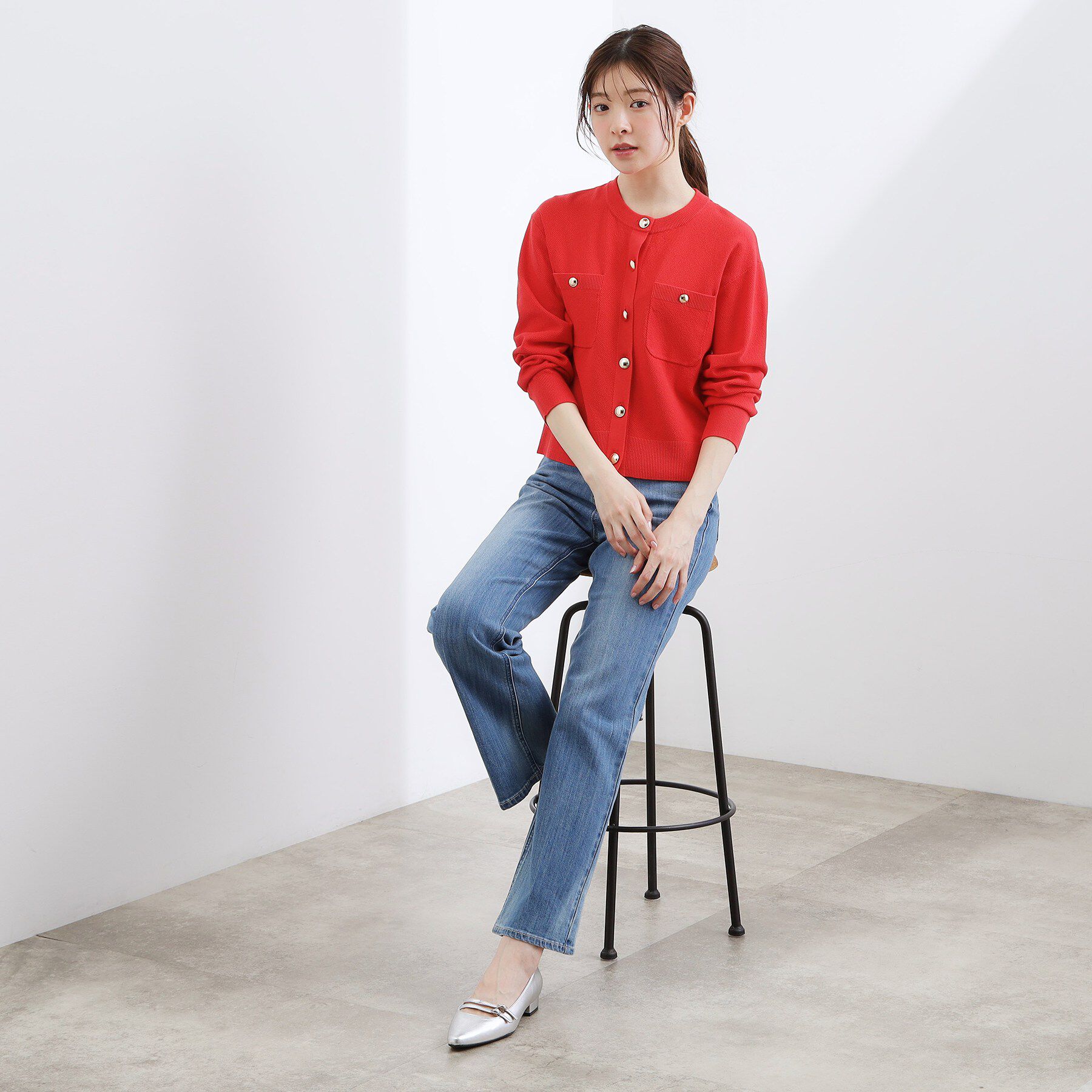 grove「【貴島明日香さん着用】フロントポケットカーディガン」|カーディガン|